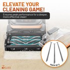 Pack Of 3 Replacement Nozzle Brushroll Cleaning Tool For All Vacuum Carpet Cle