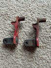 1986 87 Honda Atc 200x Tail Light Mount Bracket Set   Brake Light Housing