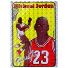 1985 Prism Jewel Stickers Michael Jordan Rookie Acrylic Print Card Art