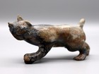 Jeff Shetima Picasso Marble Zuni Bobcat Fetish