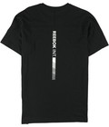 Reebok Mens Training Essential Speedwick Graphic T-shirt  Black  Medium