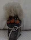 Vintage Fosse-troll Doll Norway One Eye  160 Tag Attached  4  Tall  Crazy Hair