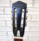1960s Teisco Trump Folk Guitar Acoustic Student Size Vintage Korea  oval Logo 