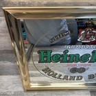 Heineken Imported Beer - Mirrored Glass Bar Wall Sign - Since 1592 Holland Beer