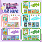 Kids Water Coloring Books Pack For Toddlers 1-3 Reusable Magic Water Activity