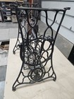 Vintage Singer Cast Iron Sewing Machine Base   Treadle