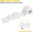 12 Rolls White Athletic Pre Wrap Tape 2 Inch X 5 Yards Self Adhesive Bandage