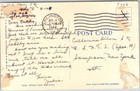 Washington Dc Capitol   Reflection Pool At Night Vintage Linen Postcard 1944 A27