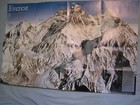 Everest 50 Double-sided Wall Map National Geographic May 2003