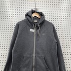Vintage Nike Sportswear Zip Hoodie Sweatshirt Boys Xl 16-18  Gray Hooded