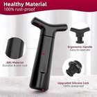 Vacu Vin Wine Saver Vacuum Wine Stopper - Black  0981454-ams 