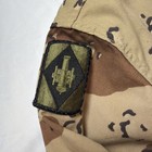 Us Army Desert Camo Jacket Men   s Medium Short Chocolate Chip Bdu Military 90s