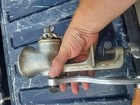 Universal No  2 Vintage Meat Grinder With Wooden Handle