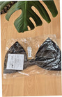 1pc 37cm Black Satin Back Bow Decor Waist Decoration Halloween Valentine s Day