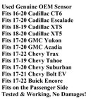 17-20 Cadillac Escalade Blind Spot Sensor Right Hand Radar Module 23405899 Oem