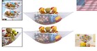 2 Pack Jumbo Toy Storage Hammock - Space-saving Organizer For Stuffed Animals