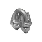 10 Pack 1 4  Galvanized Wire Rope Cable Clips     Drop Forged U-bolt Clamps