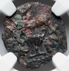 Ngc Choice Ch Xf Judaea 66-70 Ad  Jewish Roman Rebellion War  Prutah Coin Toppop