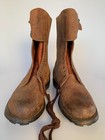 Vtg Old French Bmja Ranger Mle 52 Military Boots Indochina Armee France 50s