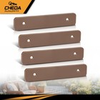 Fit For Trex Composite Decking Boards End Cap Brown 4pcs