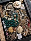 Lot Of Antique To Vintage    craft    Pieces And Parts Jewelry  Repair  Harvest 
