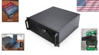 4u Rackmount Server Case With 7 Expansion Bays  Lock Key   Cooling Solutions