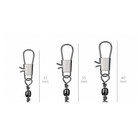 30x Fish Fishing Barrel Swivel With Interlock Snaps High Strength Safety Tackle