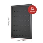 Black Display Frame For Lego Minifigures - 6x6 - Fits 36 Minifigures