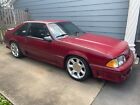 1991 Ford Mustang Gt 1991 Ford Mustang Hatchback Red Rwd Manual Gt