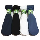 10 Pairs Men s Bamboo Fiber Dress Socks Breathable Thin Business Crew Soft Black