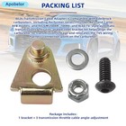 8026 Transmission Cable Adapter Compatible With Edelbrock Carburetors  Fits 