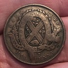 1837 Canadian Provinces Half Penny Quebec Bank Token Coin - Vg  very Good 