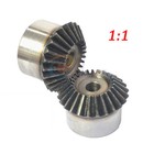 Transmission Gears Bevel Teeth 90   1 1 5 2 3 4 5 Mod Bevel Gear 15-40t 45  Steel