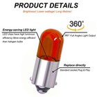10pcs 18v  53 Green   Red Bayonet Led Bulbs For Lionel Mth 153 Signals Lights