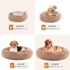 Fluffy Plush Faux Fur Dog Bed Washable Comfortable Pet Bed Medium To Large Dogs