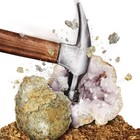 Horizon Group Discovery Kids Stem Break Your Own Geodes Kit 3 Geodes And Goggles