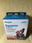 Sawyer Squeeze Water Filtration System For Hiking  Camping  Travel  Emergencies