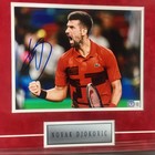 Tennis Novak Djokovic Signed Autographed Photo 8x10 Framed Beckett Bas