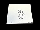 Keith Haring Sesame Street Production Cel Large Character Animation Art