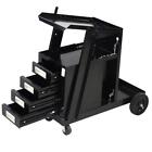 Universal Welding Cart W 4 Drawer Cabinet Mig Tig Arc Plasma Cutter Tank Storage
