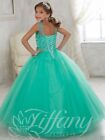 Party Prom Birthday Dress Tulle Flower Girl Kid Pageant Dance Ball Gown Princess