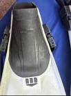 Mares Power Plana Open Heel Adjustable Scuba Diving Fins W  Straps White black