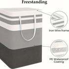 Waterproof Laundry Hamper Extra Large Foldable Freestanding Clothes Storage Bin
