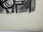 Howard Bradford Signed Vintage Serigraph Print  music Maker   1948  Rare 4 5