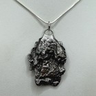 Campo Del Cielo Meteorite Pendant  Astronomy Gift  Space Gift  Coa  20 91 Grams