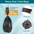 80 Counts Compostable Portable Toilet Bags 26 26iin 12 Gal For Outdoor Camping
