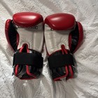 Title Classic Power Weight Bag Boxing Gloves   Red And Black   Regular