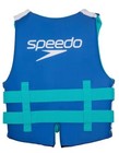 Speedo Youth Life Jacket Vest - Blue white Junior 50-90 Pounds New