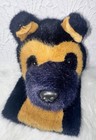 Dakin German Shepherd Puppet Plush Puppy K9 Dog Ace Stuffed Animal 10 Inch 1993