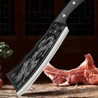 Bone Cutting Knife Asian Kitchen Knife Japan Butcher Chef Cleaver Chopping Meat